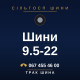 Шини 9.5-22